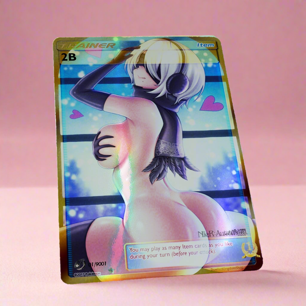 2B Custom Holographic Card