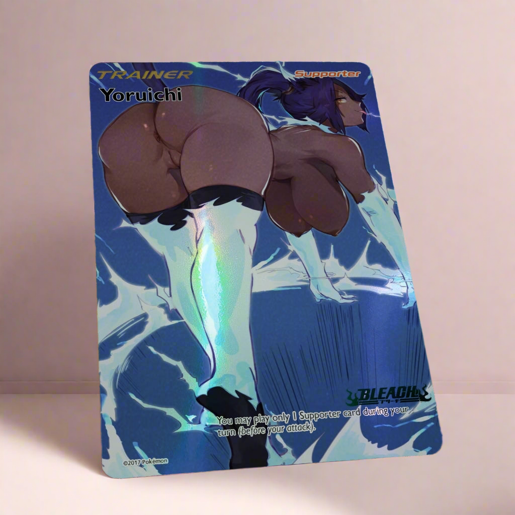 Yoruichi Custom Holographic Card