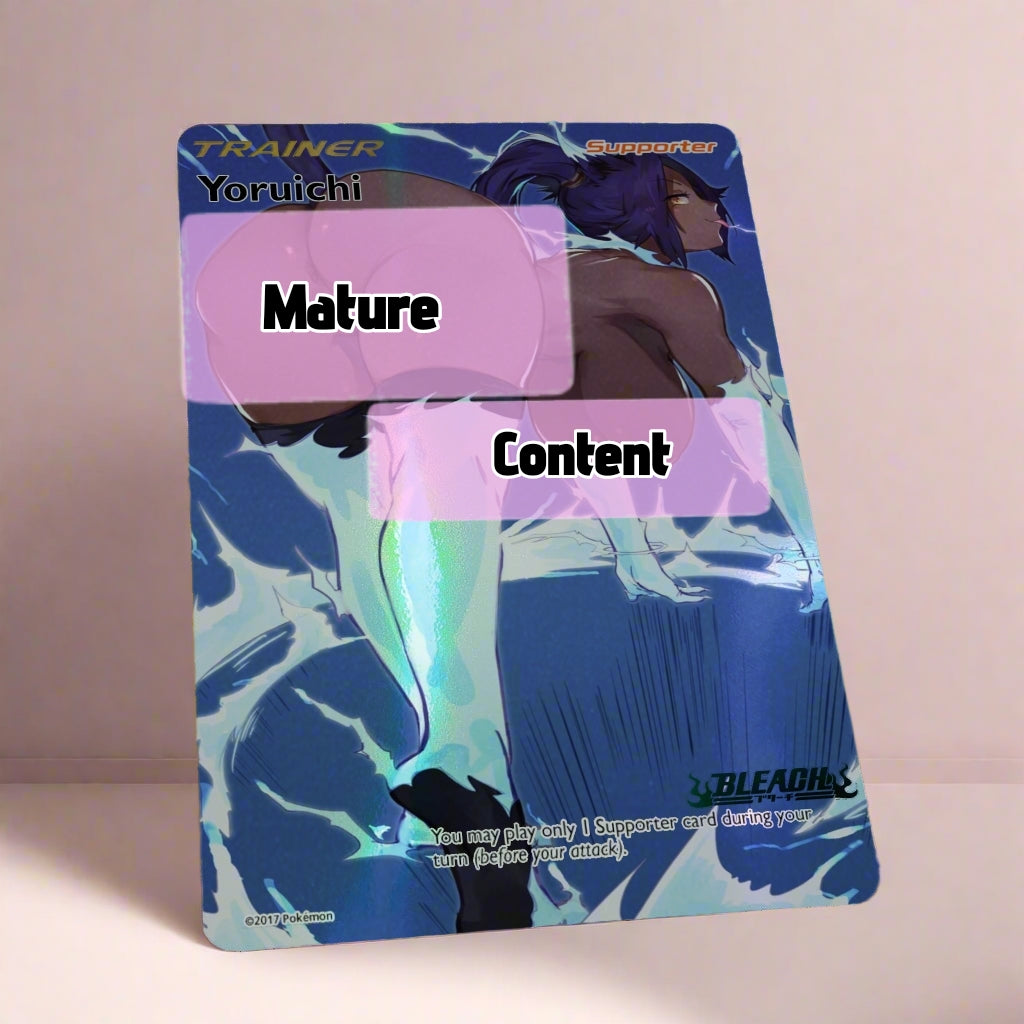 Yoruichi Custom Holographic Card