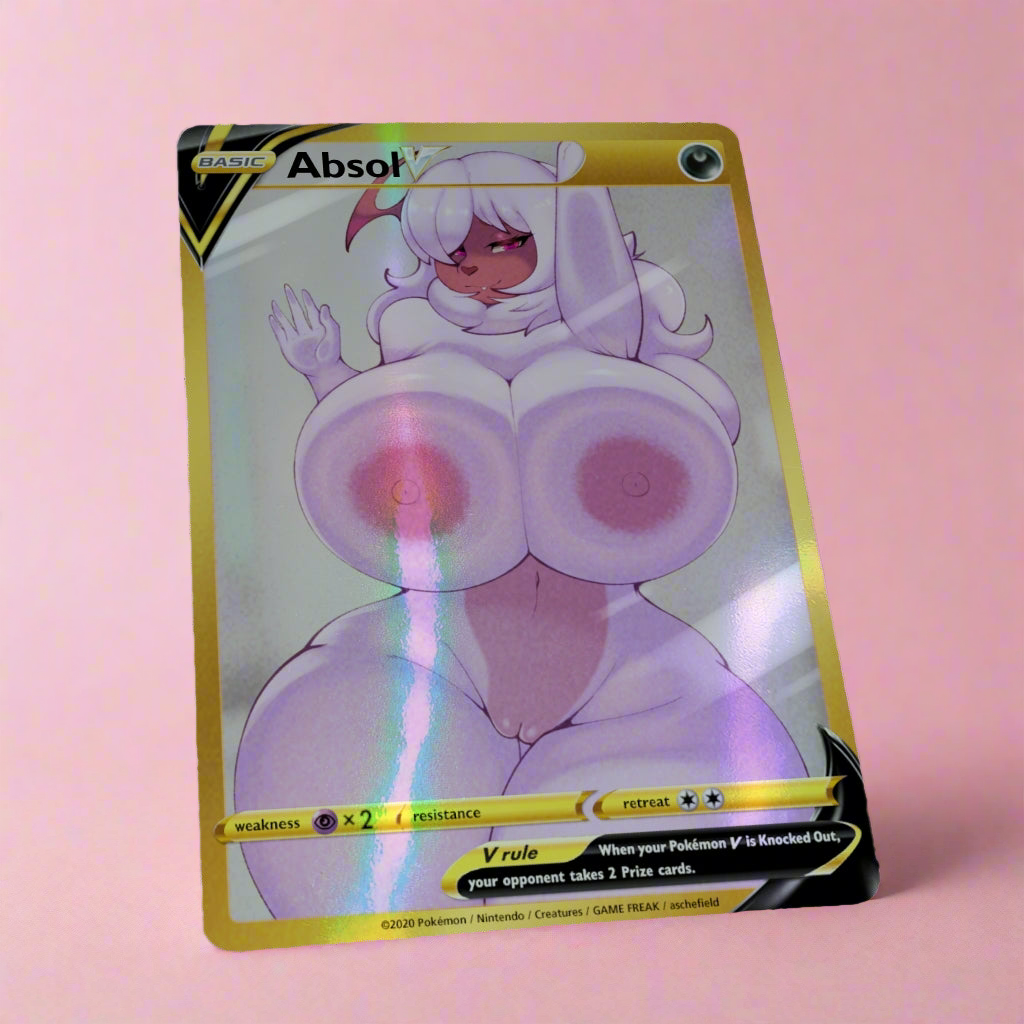 Absol Custom Holographic Card
