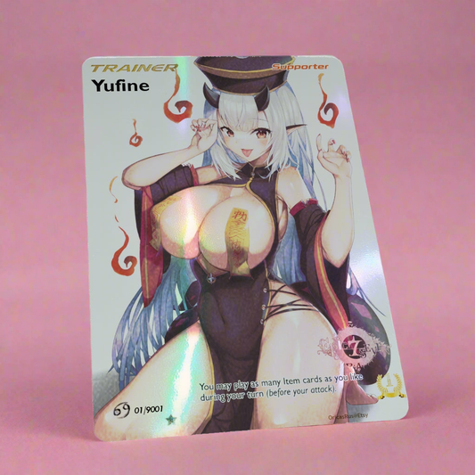 Yufine Custom Holographic Card