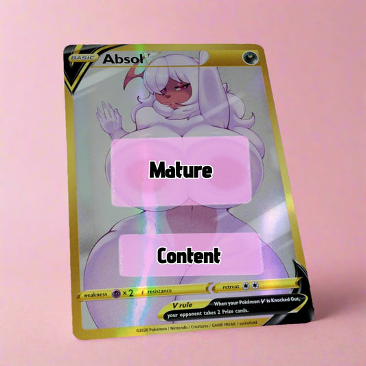 Absol Custom Holographic Card